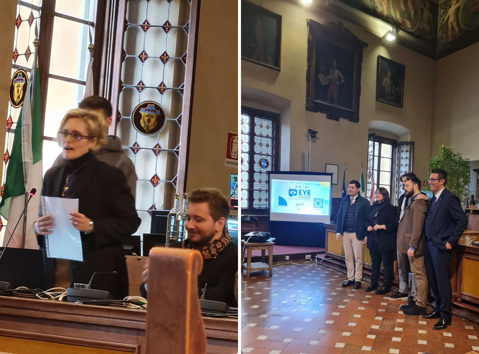 Presentazione progetto eye 2022 - Sala consiliare Comune di Prato Image